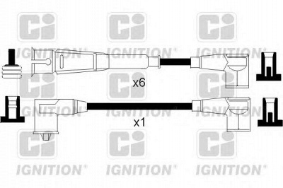 QUINTON HAZELL xc830 -  Комплект проводов зажигания